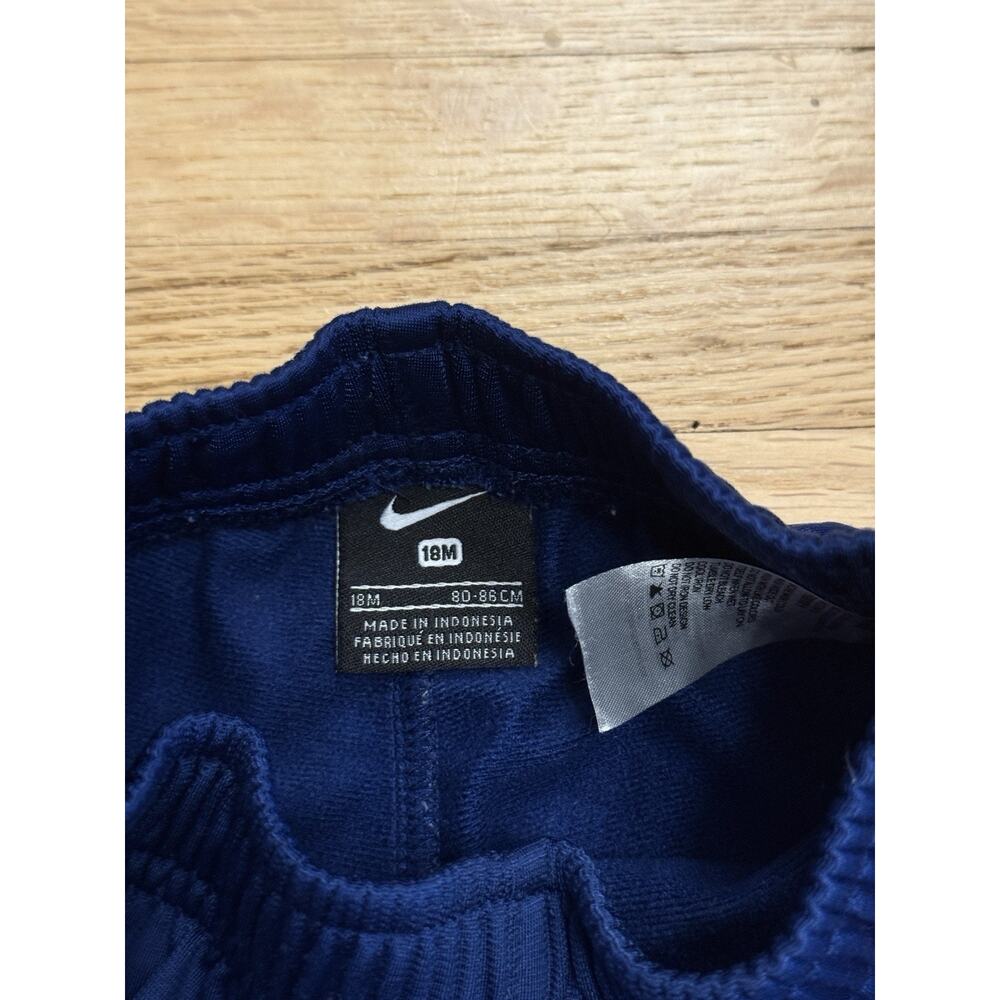 Nike Dri-Fit Toddler 18M Navy Blue Baby Jacket and Pants Tracksuit Set - Picture 11 of 14